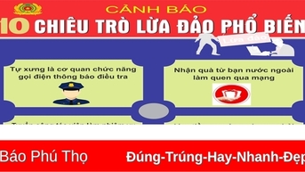 Cảnh báo 10 chiêu trò lừa đảo phổ biến