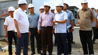 Lãnh đạo UBND tỉnh kiểm tra tiến độ triển khai dự án Khu đô thị mới Phủ Hà
