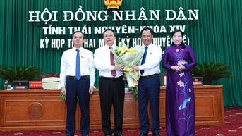 Ông Nguyễn Huy Dũng, Phó Bí thư Tỉnh uỷ được bầu làm Chủ tịch UBND tỉnh Thái Nguyên