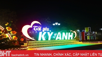 តំបន់​ទីក្រុង​ភាគ​ខាង​ត្បូង Ha Tinh ភ្លឺ​ស្វាង​ស្វាគមន៍​រដូវ​ផ្ការីក​ថ្មី។