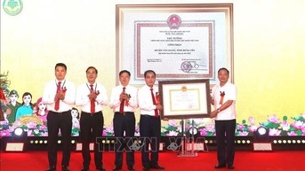 Hưng Yên có huyện đầu tiên đạt chuẩn nông thôn mới nâng cao
