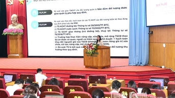 Gần 600 đại biểu được tập huấn nghiệp vụ về Tổng kiểm kê tài sản công