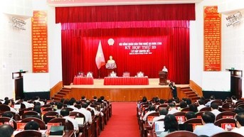 Kỳ họp thứ 23 (kỳ họp chuyên đề) HĐND tỉnh thông qua nhiều nội dung quan trọng về KTXH, ANQP