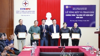 147 hộ gia đình đạt danh hiệu “Gia đình tiết kiệm điện” năm 2024