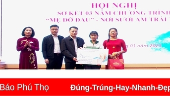 Hội LHPN huyện Thanh Thủy sơ kết 3 năm thực hiện chương trình “Mẹ đỡ đầu”