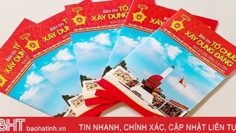 Ban Tổ chức Tỉnh ủy Hà Tĩnh ra mắt bản tin Tổ chức xây dựng Đảng