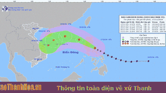 Chủ động ứng phó với diễn biến của siêu bão MAN-YI