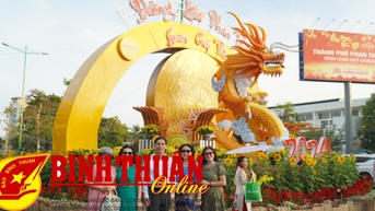 Tiếp tục tổ chức đường hoa Xuân đến Mùng 9 Tết Nguyên đán