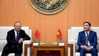 Đoàn công tác Huyện ủy Giang Thành chào xã giao lãnh đạo tỉnh Điện Biên