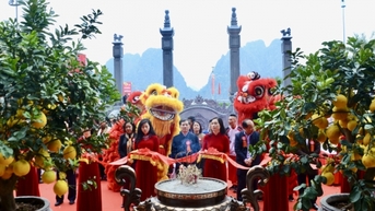 TP Hạ Long: Khánh thành công trình tu bổ, tôn tạo đền Bà Chúa