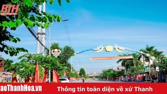 Triệu Sơn trở thành huyện thứ 3 của tỉnh Thanh Hóa đạt chuẩn nông thôn mới nâng cao