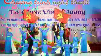 Chương trình nghệ thuật chào mừng 79 năm Cách mạng Tháng Tám và Quốc khánh 2-9