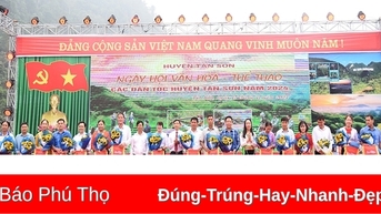 Liên hoan Nghệ thuật quần chúng huyện Tân Sơn 2024