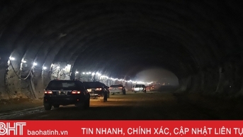 Cận cảnh hầm xuyên núi nghìn tỷ đoạn cao tốc Diễn Châu