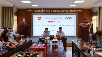 ក្រុមប្រឹក្សា OCOP ខេត្តវាយតម្លៃ និងចាត់ថ្នាក់ 25 សំណុំនៃទម្រង់ផលិតផលដែលមានសក្តានុពលលំដាប់ផ្កាយ 4