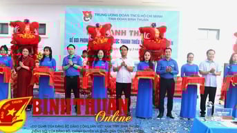 Khánh thành bể bơi Nhà thiếu nhi Bình Thuận