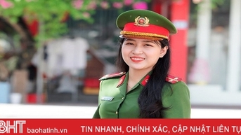 Nữ chiến sỹ công an tình nguyện về cơ sở được dân tin, dân quý