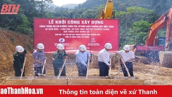 Khởi công xây dựng công trình đường tuần tra biên giới
