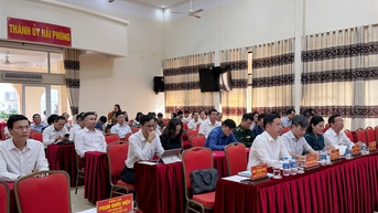 ផ្តោតលើការផ្សព្វផ្សាយសេចក្តីសម្រេចចិត្តលេខ ១២៣២ របស់គណៈកម្មាធិការអចិន្ត្រៃយ៍រដ្ឋសភា ស្តីពីការរៀបចំអង្គភាពរដ្ឋបាលថ្នាក់ស្រុក និងឃុំ នៃទីក្រុង Hai Phong ដំណាក់កាលឆ្នាំ ២០២៣។