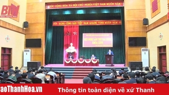 Cẩm Thủy phấn đấu năm 2025 có 100% xã đạt chuẩn nông thôn mới