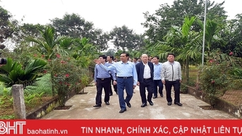 Hương Khê vững tin về đích huyện nông thôn mới