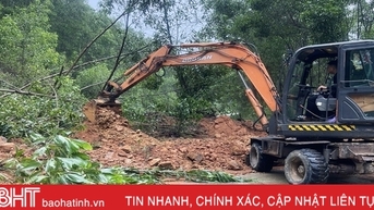 Khắc phục nhanh các thiệt hại do mưa lớn tại Hà Tĩnh