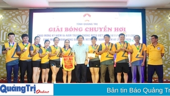 Bế mạc Giải Bóng chuyền hơi chào mừng kỷ niệm 94 năm Ngày truyền thống Mặt trận Tổ quốc Việt Nam