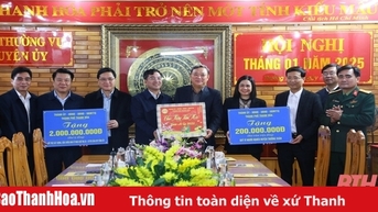 Bí thư Thành ủy TP Thanh Hóa thăm, kiểm tra tình hình sản xuất, đời sống Nhân dân huyện Thường Xuân