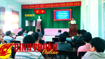 30 học viên tham gia lớp Thuyền trưởng tàu cá hạng II