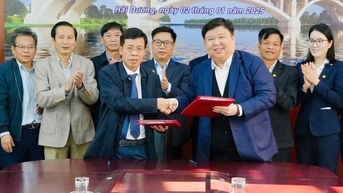 Ký kết hợp đồng tài trợ công trình cầu Đại An kết nối đường vành đai I TP Hải Dương
