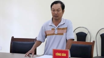 Sau buổi gặp lãnh đạo tỉnh, ông Trắc đã bàn giao mặt bằng làm đường vành đai thị trấn Thanh Miện