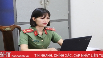 “Bóng hồng” thầm lặng trên trận tuyến an ninh ở Hà Tĩnh