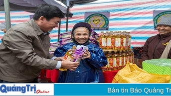“Phiên chợ 0 đồng - Xuân từ bi” đến với người dân Triệu Phong