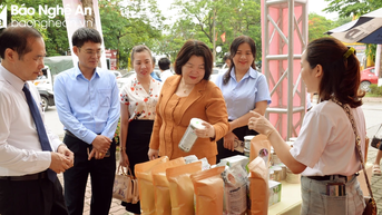 Nghệ An mở rộng thị trường, ổn định đầu ra cho sản phẩm OCOP