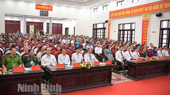 Đại hội đại biểu Mặt trận Tổ quốc Việt Nam thành phố Tam Điệp lần thứ XI