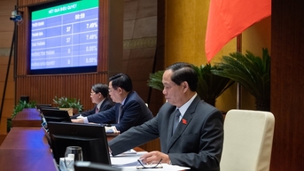 Thông qua Nghị quyết thí điểm một số cơ chế đặc thù đầu tư xây dựng công trình giao thông