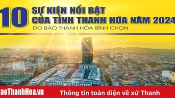 10 sự kiện nổi bật của tỉnh Thanh Hóa năm 2024