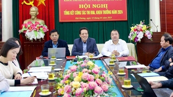 Đề nghị Chính phủ tặng Cờ thi đua cho Ban Tổ chức Tỉnh ủy Hải Dương