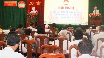 Ủy ban MTTQ Việt Nam tỉnh khóa X tổ chức Hội nghị lần thứ 13, nhiệm kỳ 2019-2024