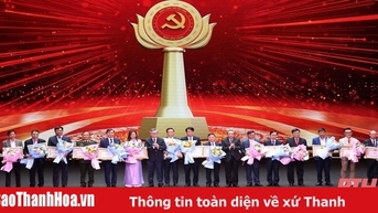 Ban Tuyên giáo Tỉnh ủy được tặng Bằng khen, Báo Thanh Hóa đoạt Giải Khuyến khích Búa liềm vàng lần thứ IX