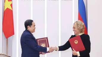 Quốc hội Việt Nam – Nga ký mới thỏa thuận hợp tác