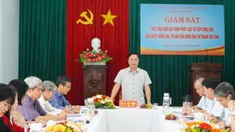 រណសិរ្សខេត្ត Quang Nam ចុះបញ្ជីកិច្ចការសំខាន់ៗចំនួន៣ក្នុងឆ្នាំ២០២៥