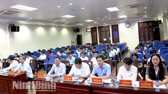 HĐND thành phố Ninh Bình thông qua chủ trương thành lập thành phố Hoa Lư