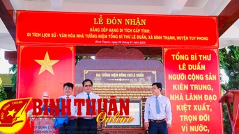 Tuy Phong có thêm một di tích cấp tỉnh