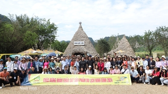 Đoàn Famtrip khảo sát các sản phẩm du lịch Ninh Bình 2024
