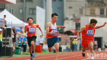 [Ảnh] Những bước chạy đáng nhớ tại Hội khỏe Phù Đổng toàn quốc lần thứ 10
