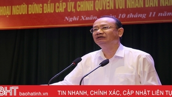 Nghi Xuan រៀបចំកិច្ចសន្ទនារវាងថ្នាក់ដឹកនាំ និងប្រជាជន