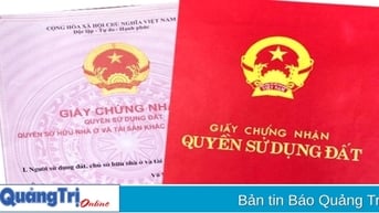 Vẫn còn 13.844 sổ đỏ chưa trao cho người sử dụng đất
