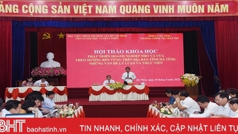 Giải pháp nào để Hà Tĩnh phát triển doanh nghiệp nhỏ và vừa theo hướng bền vững?