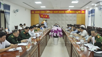 Đoàn khảo sát Tiểu ban Văn kiện Đại hội Đảng bộ tỉnh lần thứ XXIII làm việc tại Bắc Trà My